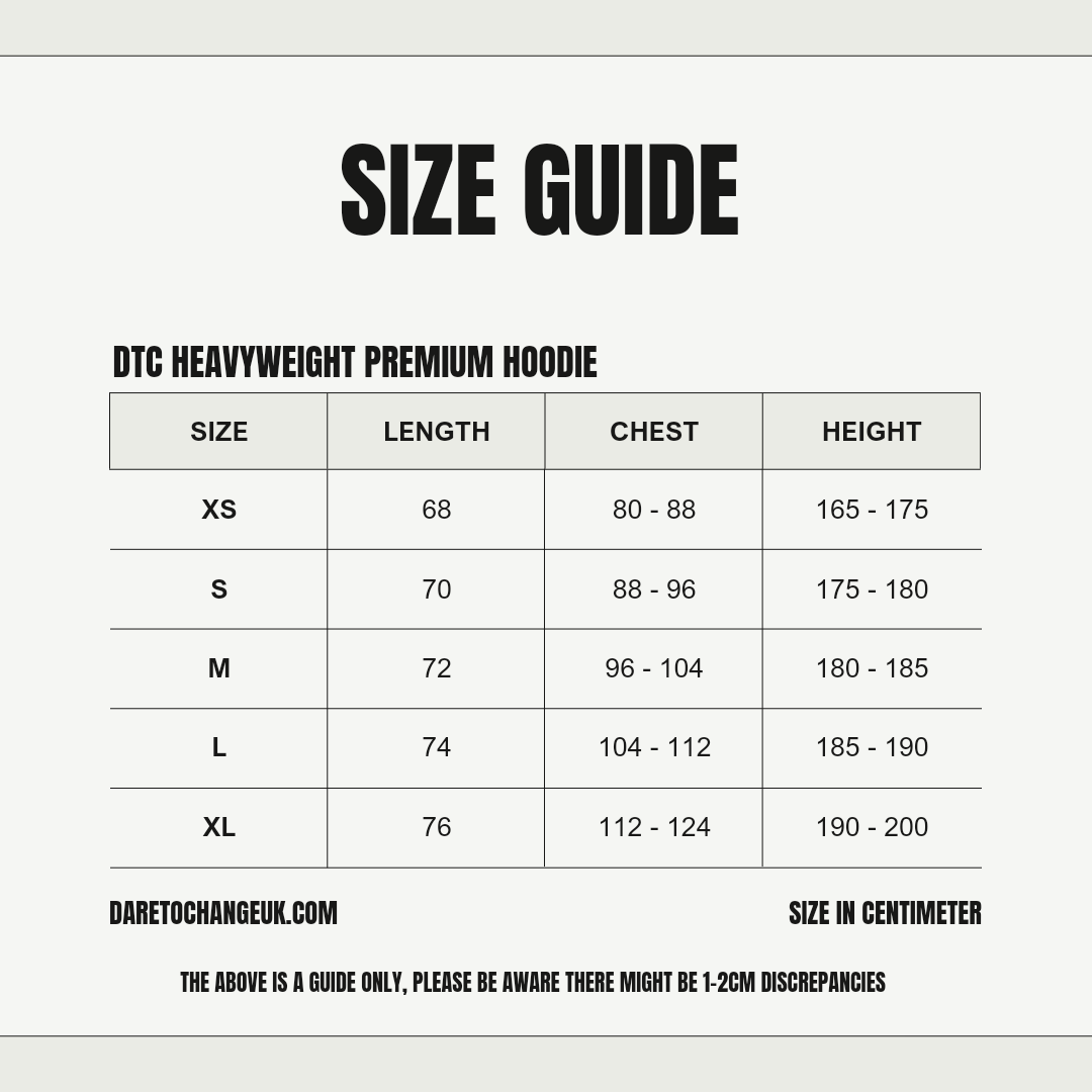 The DTC Club Heavyweight Premium Hoodie - Black