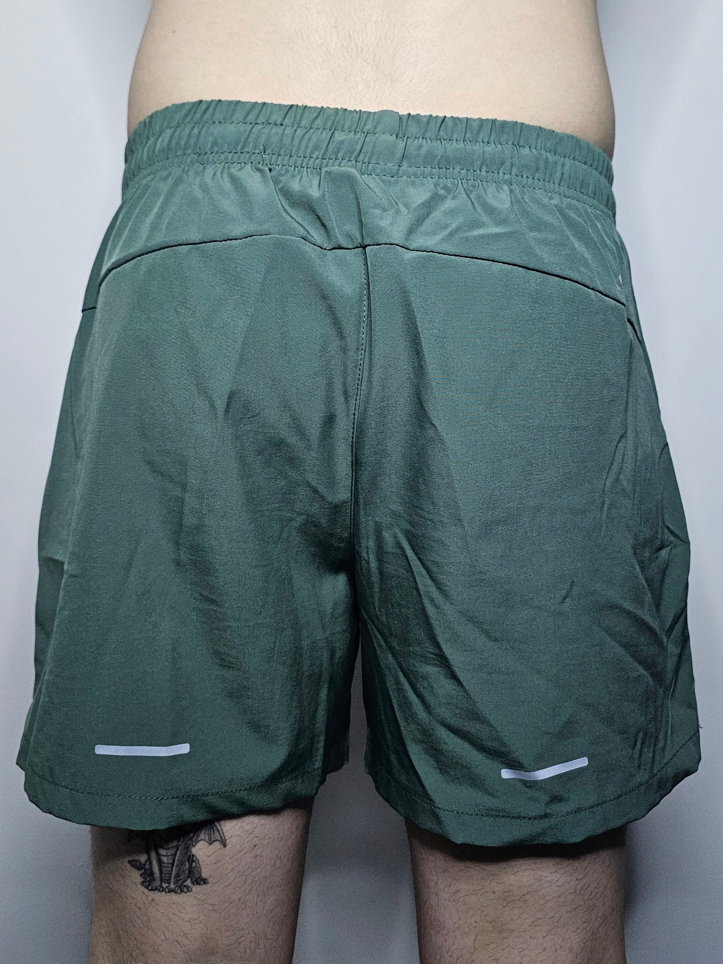 DTC Green Gym Shorts - 5 Inch