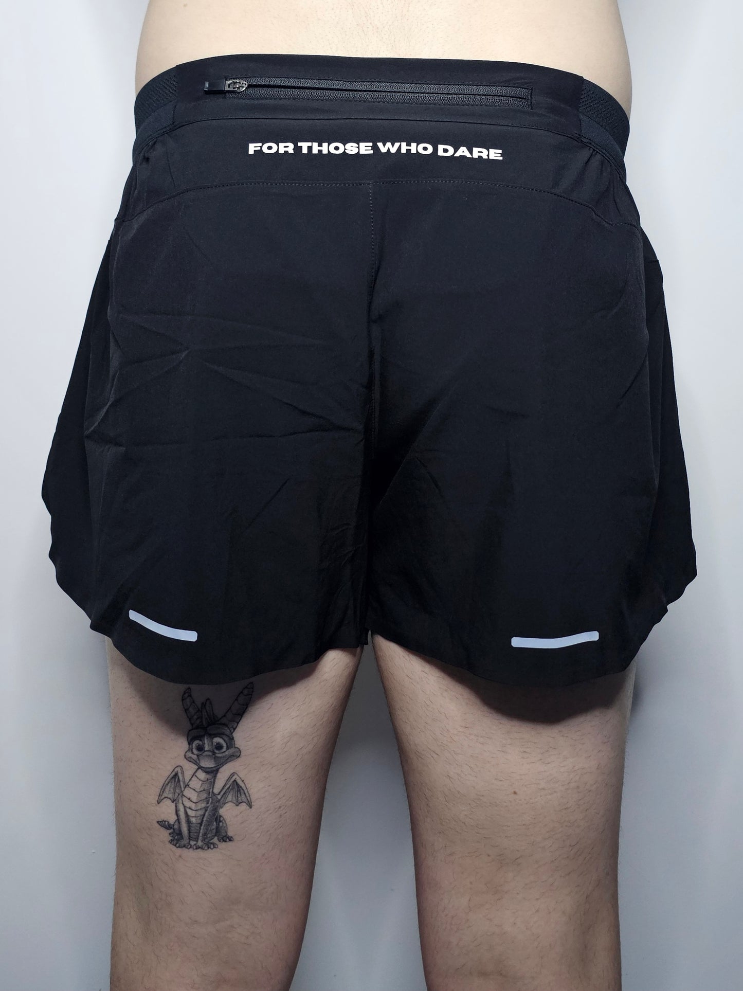 DTC Black Running Shorts - 3 Inch