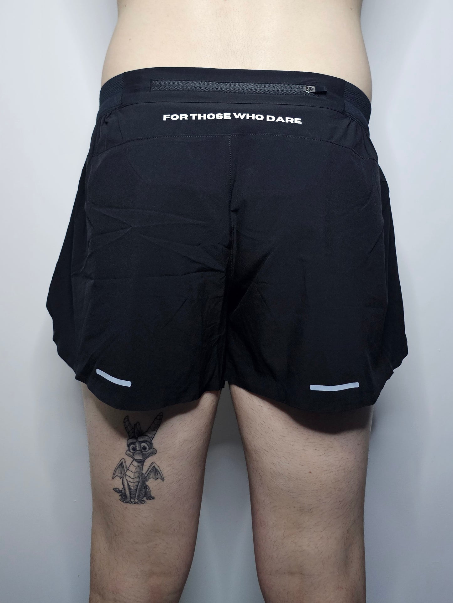DTC Black Running Shorts - 3 Inch