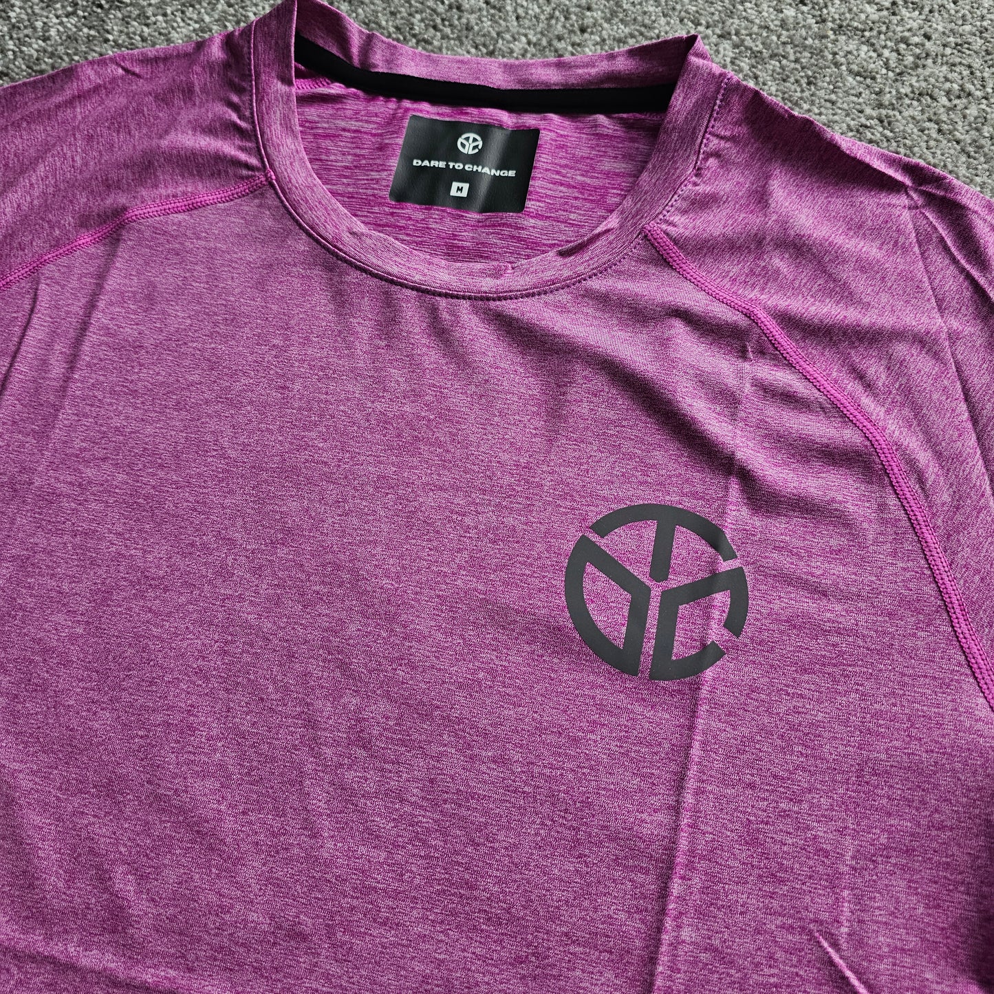 Womens DTC Fitness Top - Purple