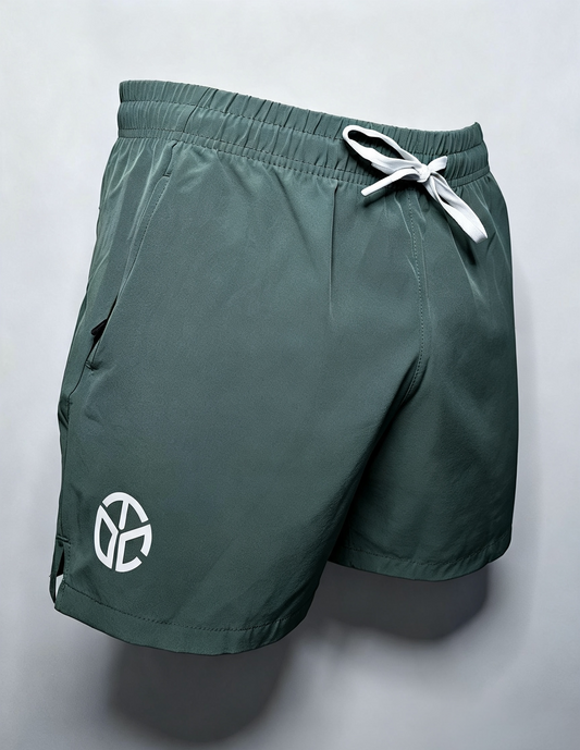 DTC Green Gym Shorts - 5 Inch