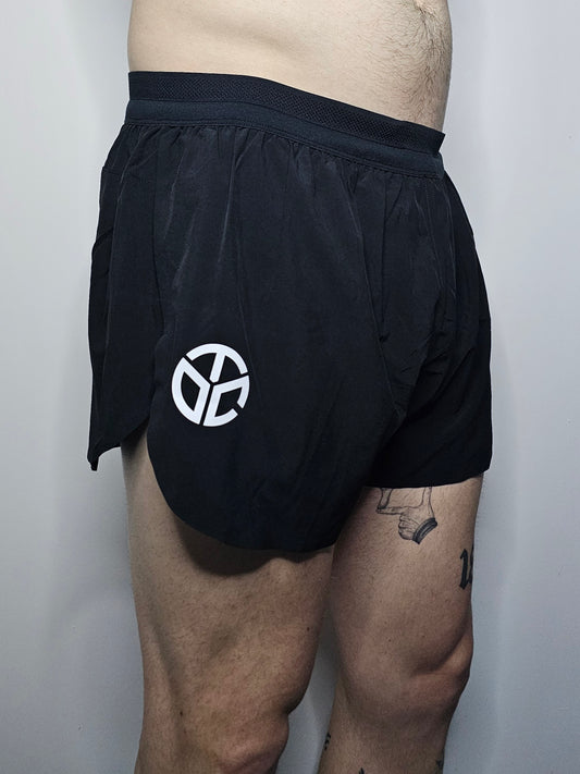 DTC Black Running Shorts - 3 Inch