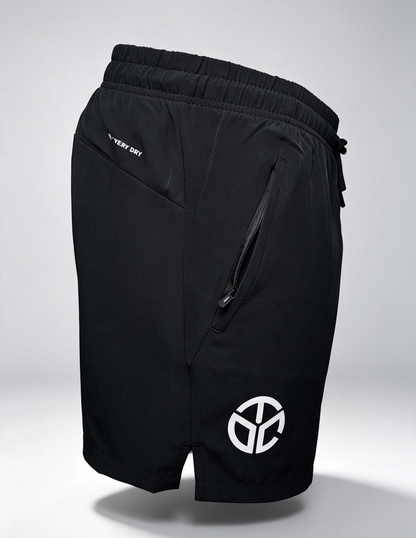 DTC Black Gym Shorts - 5 Inch