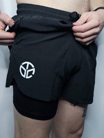 DTC Black Inner Lining Shorts