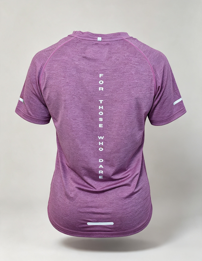 Womens DTC Fitness Top - Purple