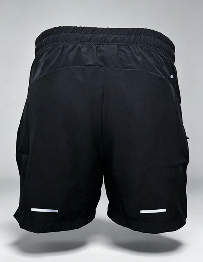 DTC Black Gym Shorts - 5 Inch