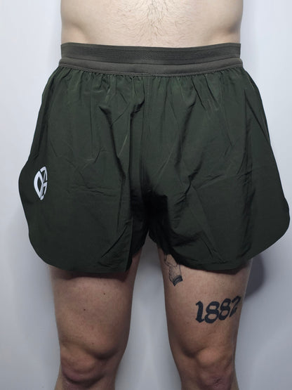 DTC Green Running Shorts - 3 Inch