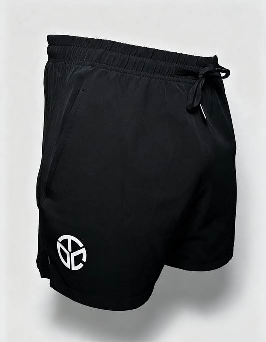 DTC Black Gym Shorts - 5 Inch